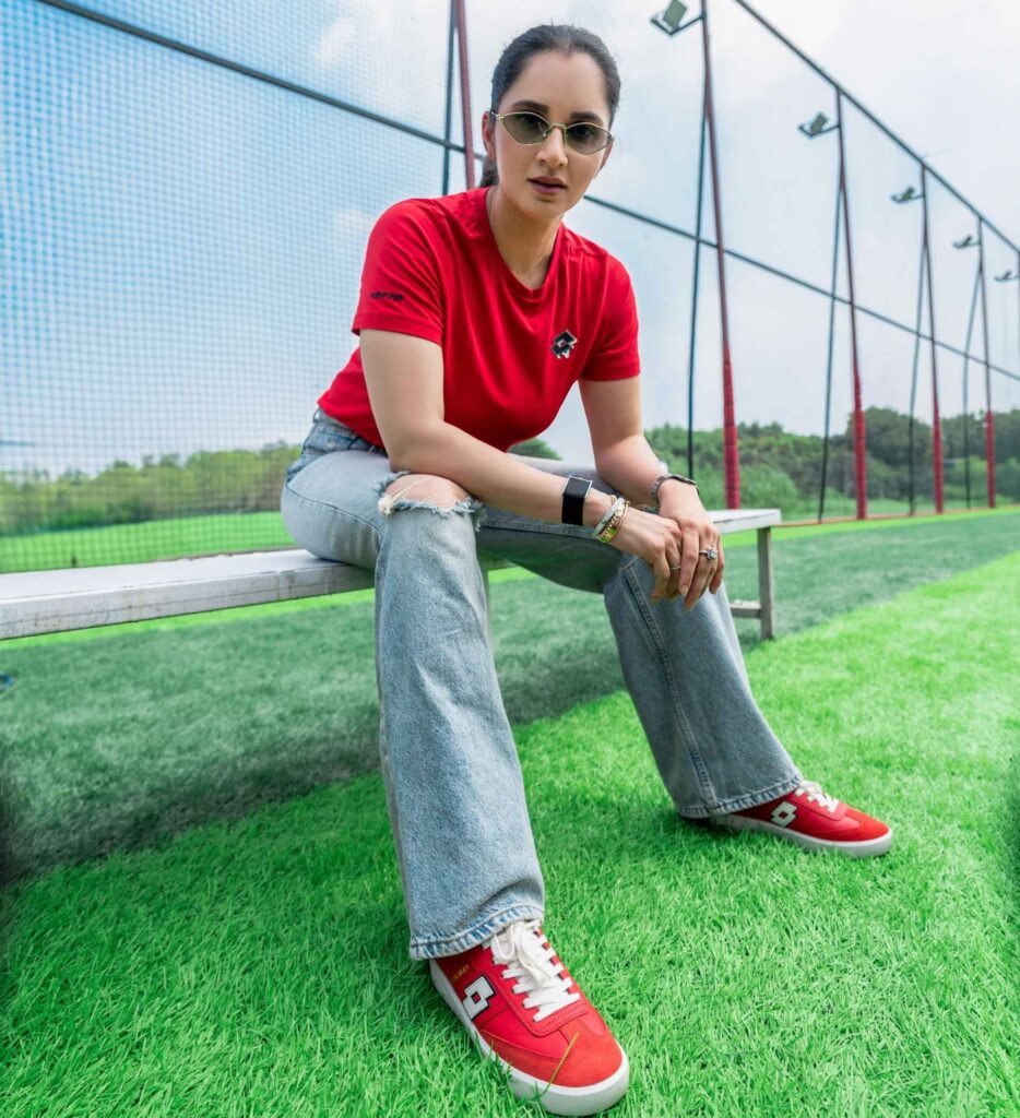 Sania Mirza Lotto Brand Ambassador