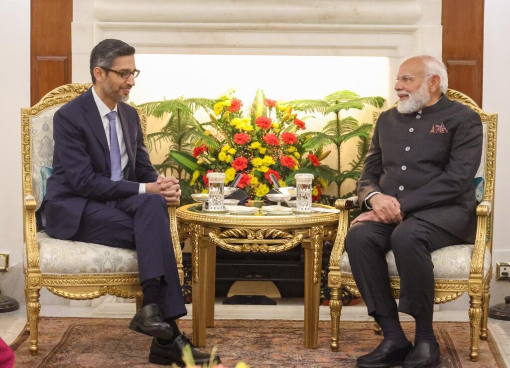 India-US undersea cable project Sundar Pichai