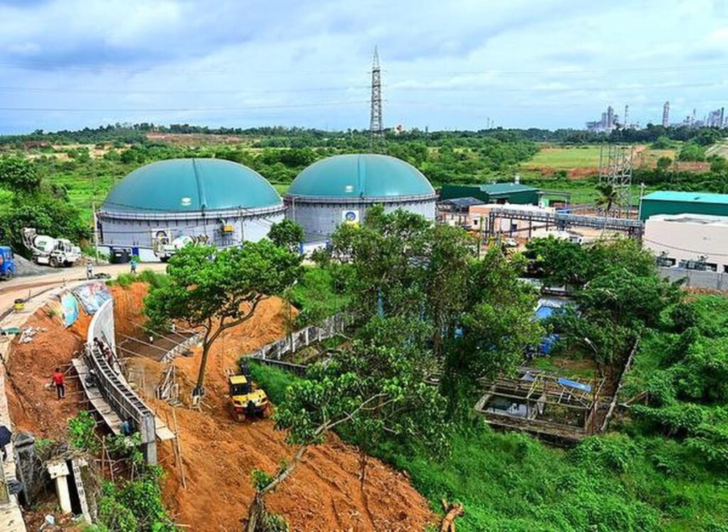 Brahmapuram Compressed Biogas Plant Kochi