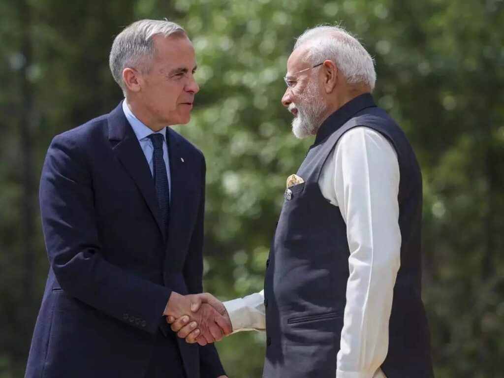 Mark Carney India visit diplomatic reset