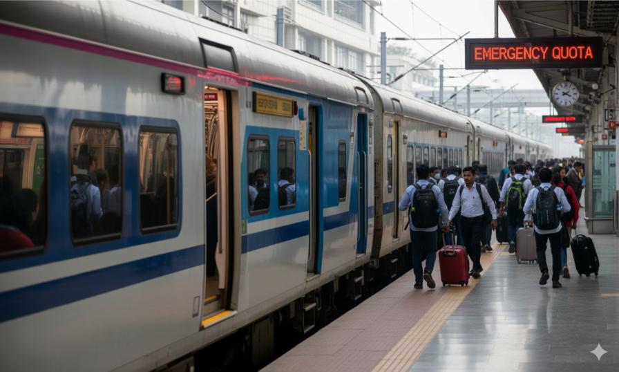 Indian Railways Emergency Quota Eligibility and Rules
