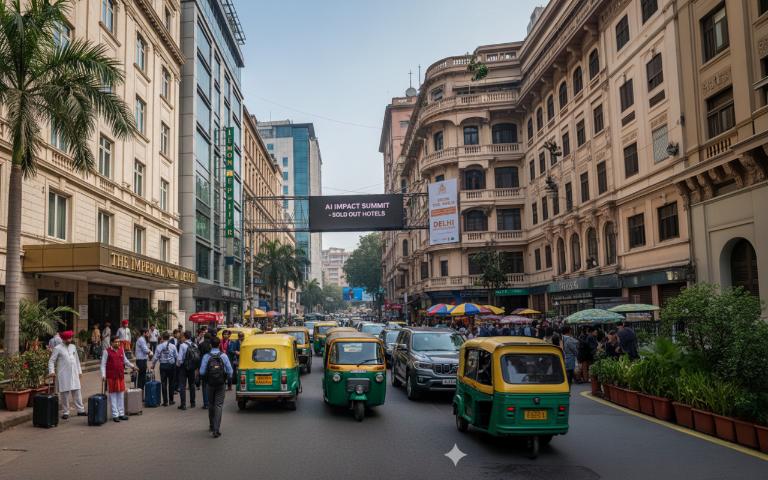 Delhi NCR hotel price hike AI Summit