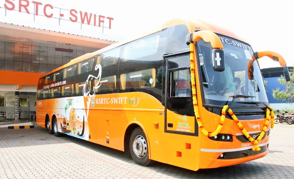 KSRTC Business Class Luxury Volvo