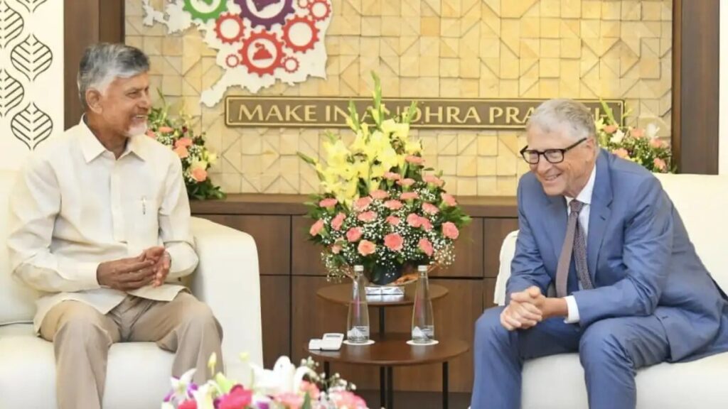 Bill Gates Andhra Pradesh visit