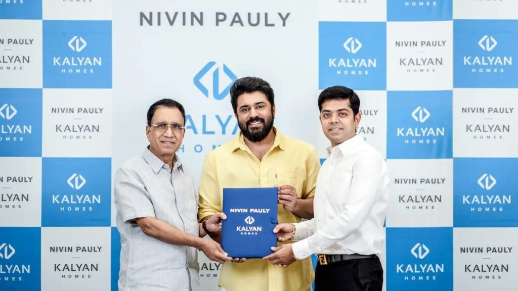 Nivin Pauly Kalyan Homes Brand Ambassador