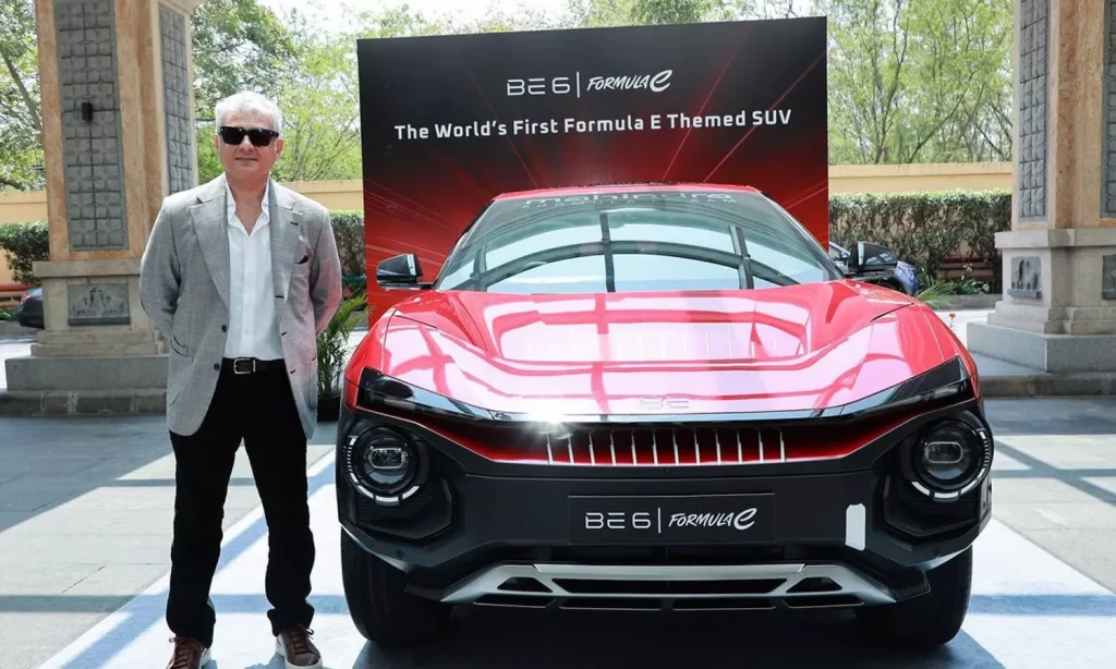 ajith kumar buys mahindra be 6 formula e
