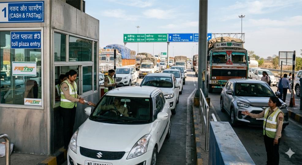NHAI Women Staff Deployment at Toll Plazas