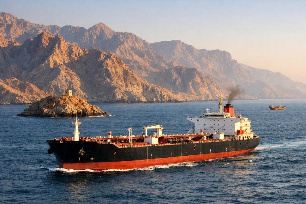 Iran India LPG shipment Strait of Hormuz