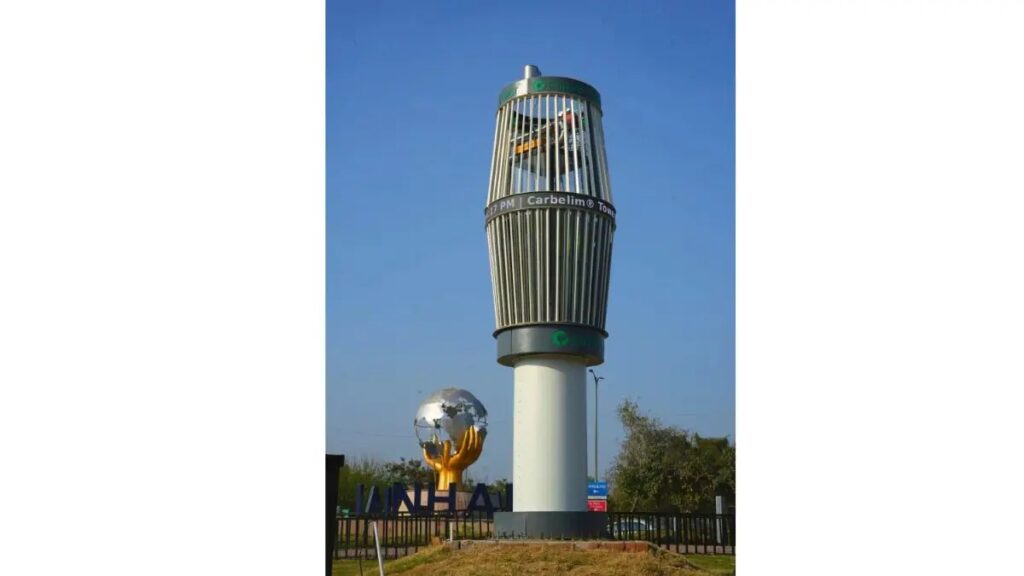 India's first Microalgae Air Tower Delhi