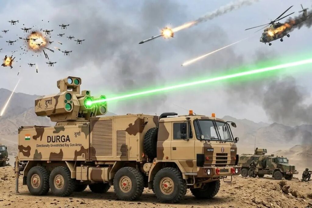 DRDO DURGA-II laser weapon system