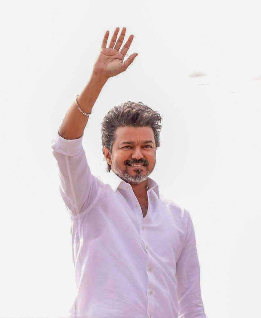 tvk vijay assets perambur nomination