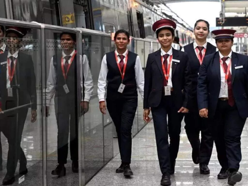 Women driving Namo Bharat trains