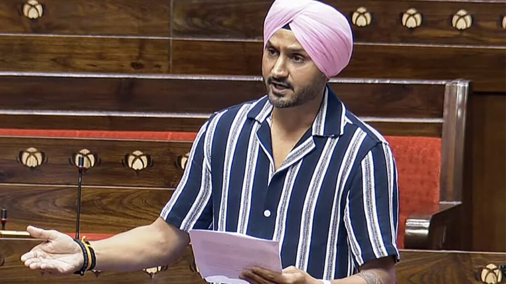 Harbhajan Singh Rajya Sabha porn ban