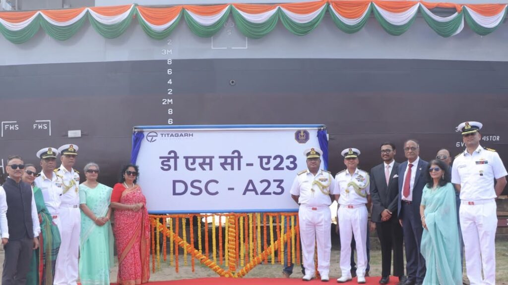 Indian Navy DSC A23 Commissioning