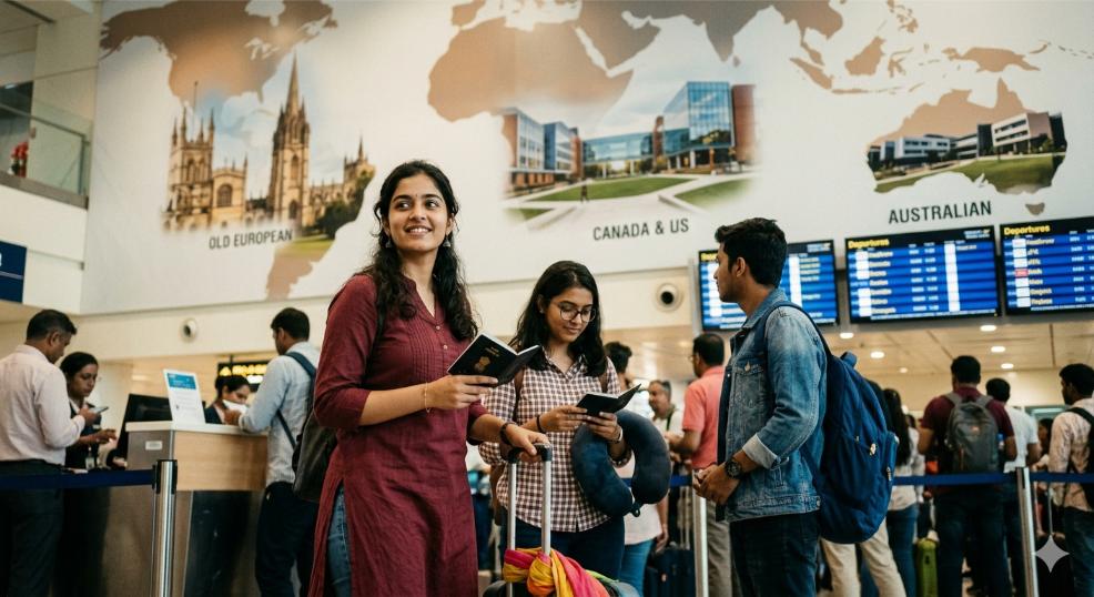 Indian Students Studying Abroad Trends