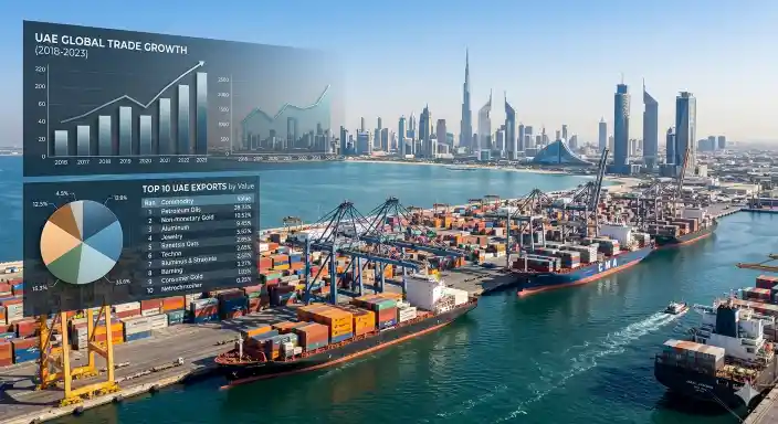 UAE top 10 global exporters WTO