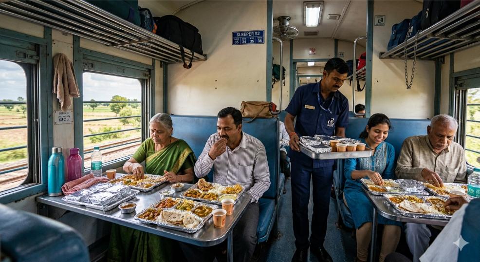 Evolution of Indian Railway food