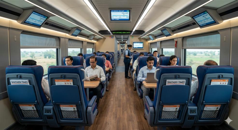 Shatabdi and Jan Shatabdi Train Upgrades
