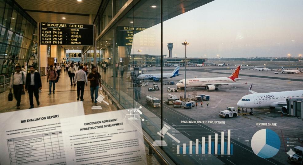 India Airport Privatization Bid Caps