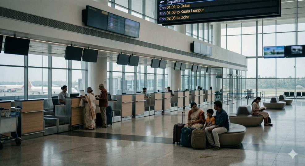 Kerala International Air Passenger Decline