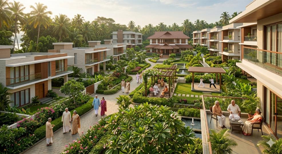 Vedaanta Luxury Senior Living Kottayam