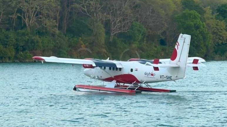india's first commercial seaplane service