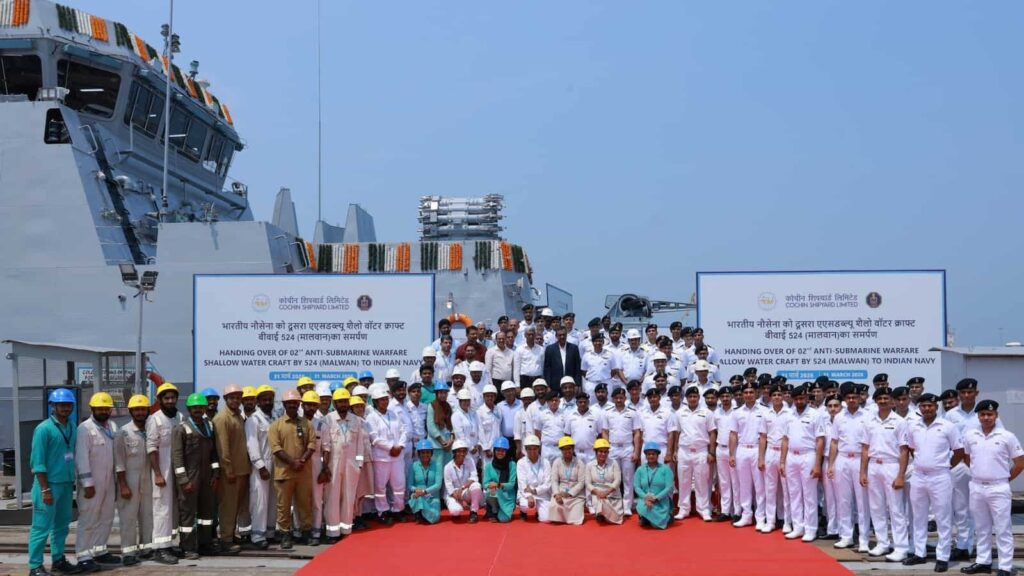 Cochin Shipyard Malwan Anti-Submarine Warfare Vessel