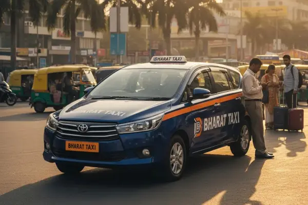Bharat Taxi vs Ola Uber competition India