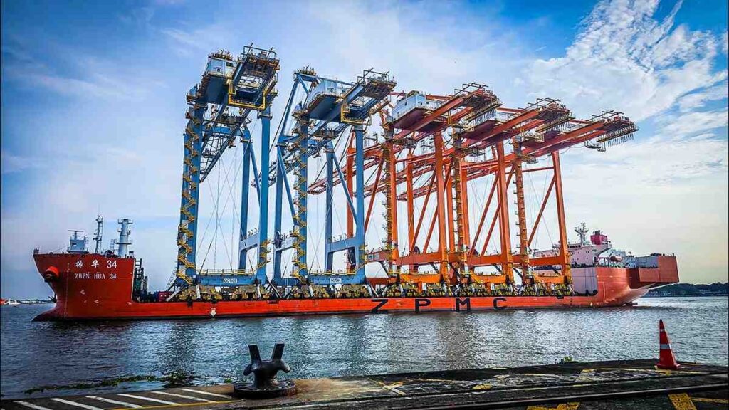 Cochin Port channel deepening to 16 meters