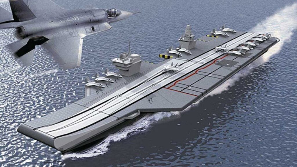 INS Vishal Aircraft Carrier India