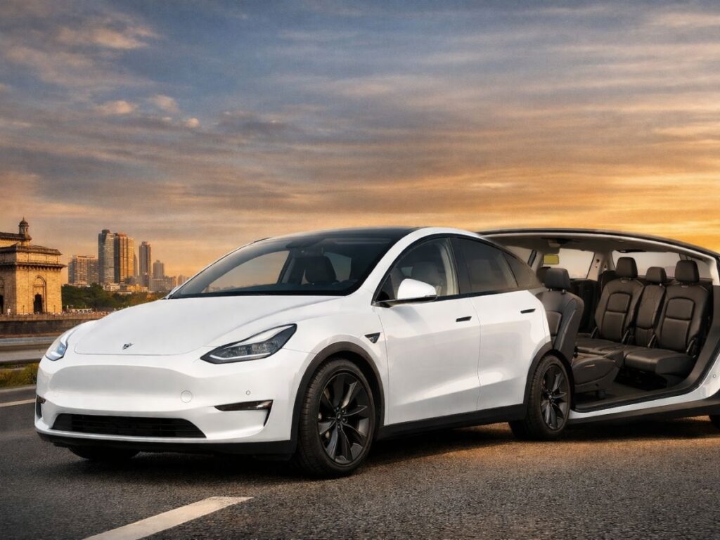 Tesla Model Y 6 seater India launch