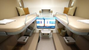 Kineco Group Vande Bharat Sleeper train interiors