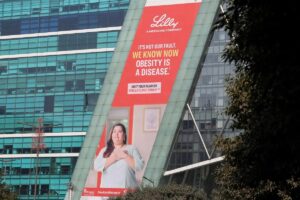 Eli Lilly obesity awareness campaign suspension