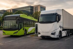 Incentive package for private electric buses and trucks