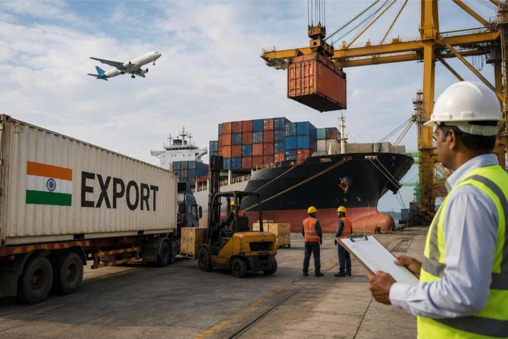 India's record exports FY26