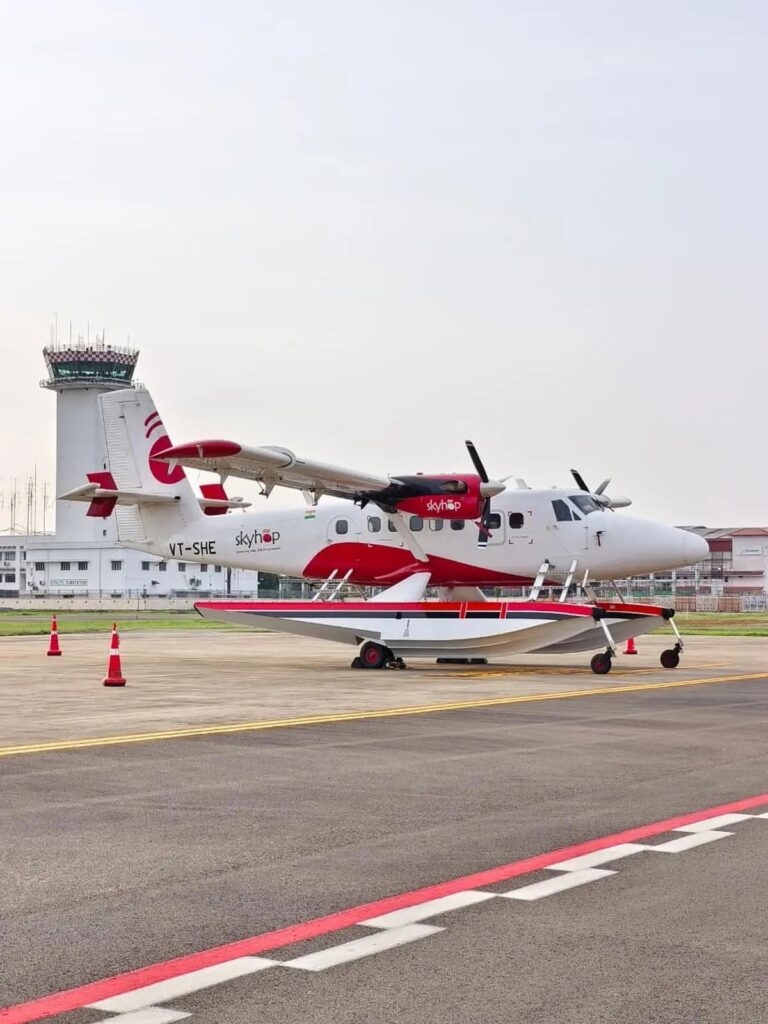 Kochi-Lakshadweep Seaplane Service Trial