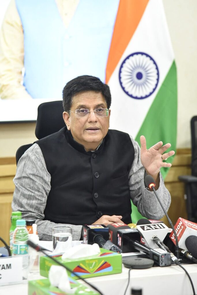 India one trillion export target