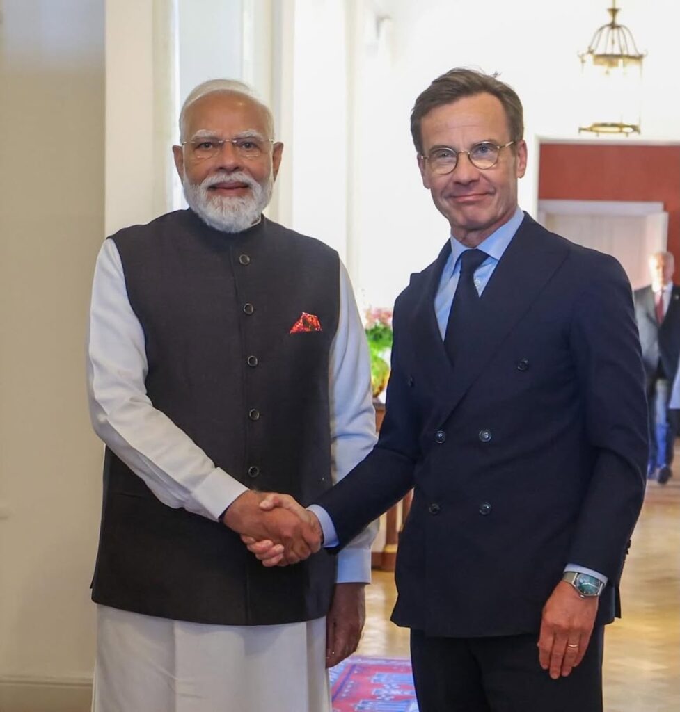 PM Modi Sweden visit European investors