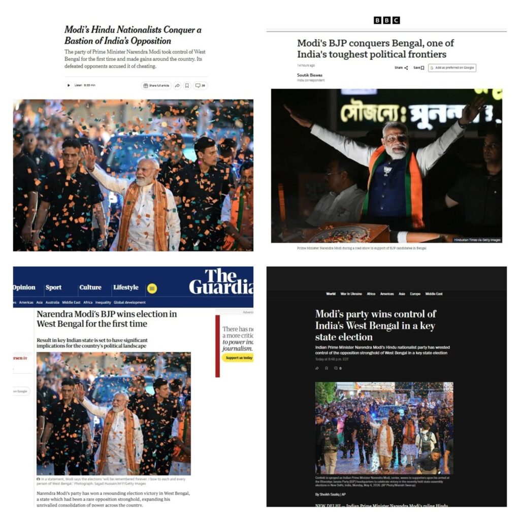 International Media on Indian Election Results