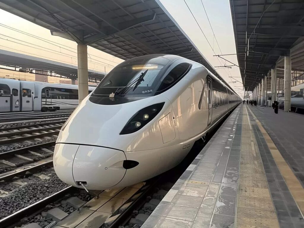 Mumbai Ahmedabad bullet train first look