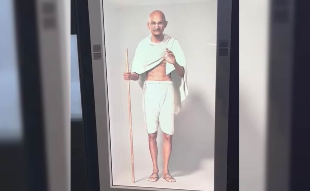 Mahatma Gandhi AI Avatar Delhi