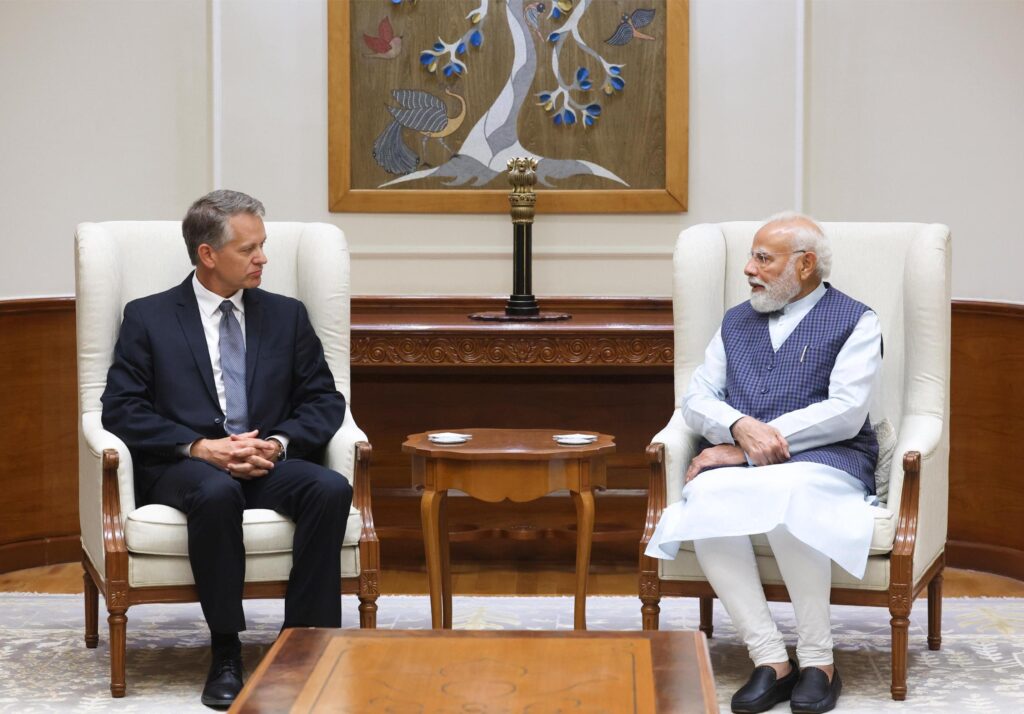 Walmart CEO John Furner Meets PM Modi