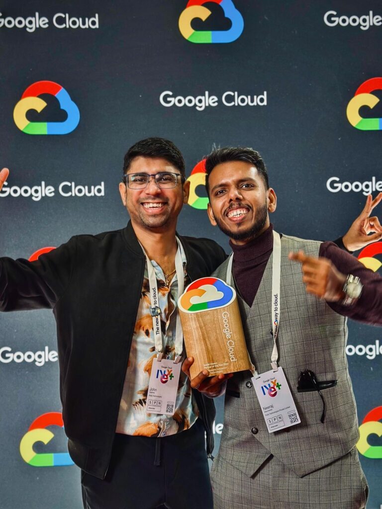 Riafy Technologies Google Cloud Partner of the Year