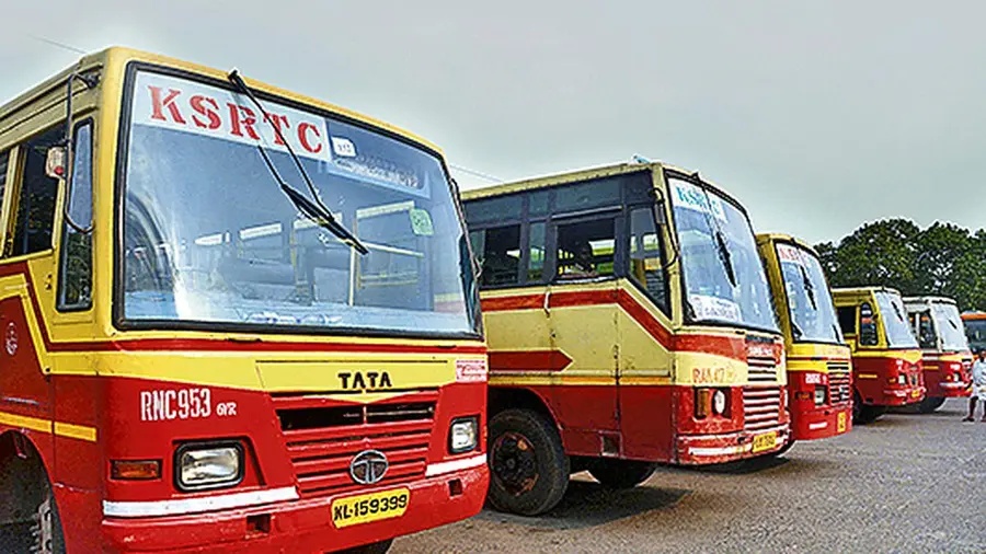 KSRTC monthly revenue
