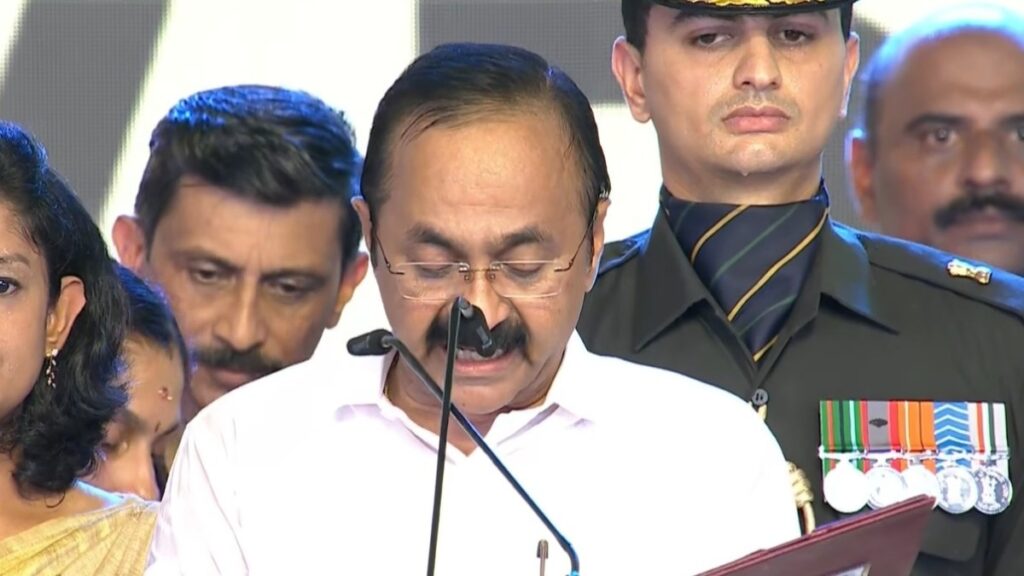 V.D. Satheesan sworn in as Chief Minister
