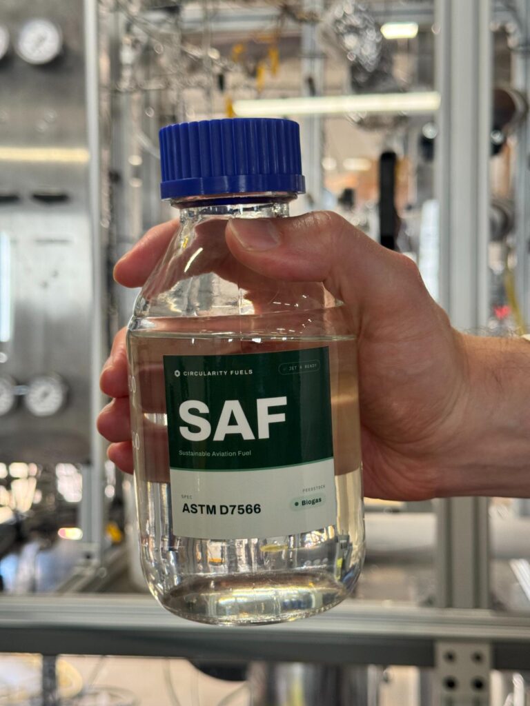 Biogas to jet fuel Circularity Fuels