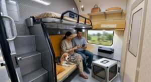 Vande Bharat Sleeper pet box booking
