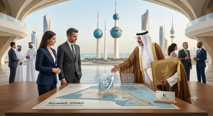 Kuwait 15 year residency for investors