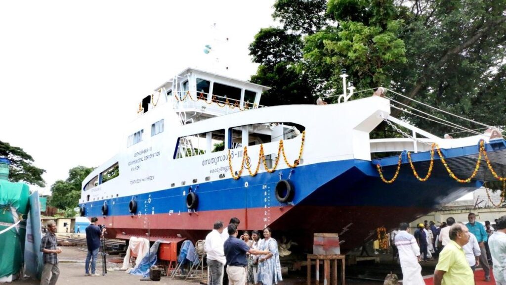 Kochi Ro-Ro Vessel Launch