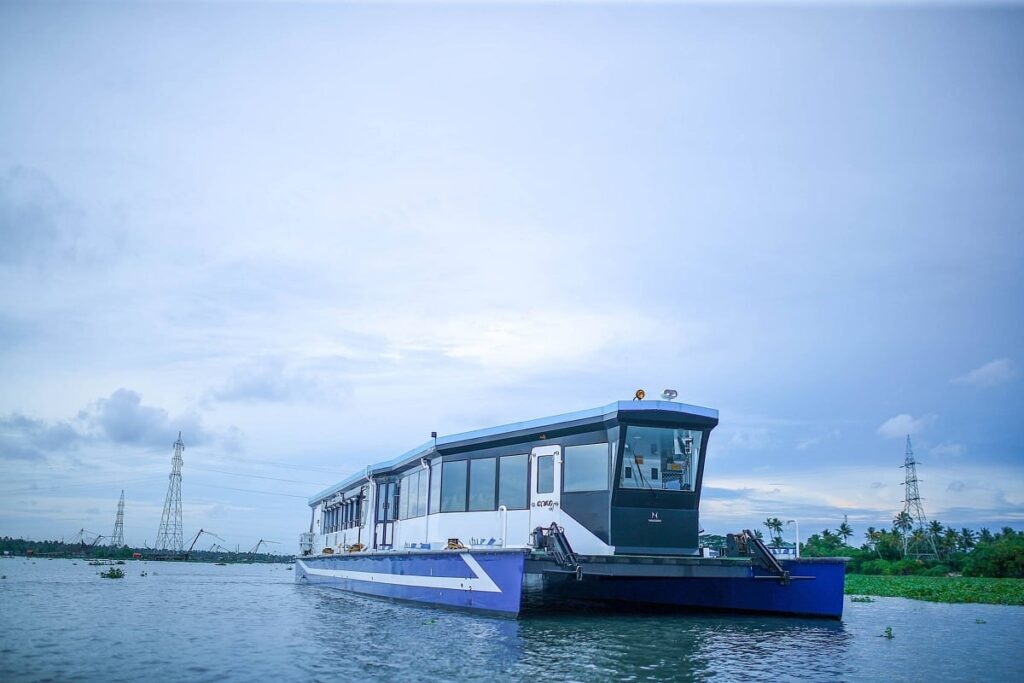 Kerala high speed catamaran ferry service